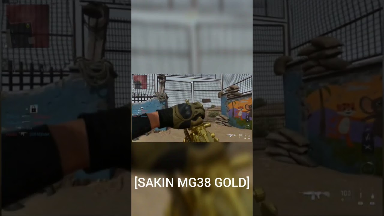 SAKIN MG38 GOLD (COD MW II) #callofduty #callofdutymwii #fps #gamerplay #tutorial #cod
