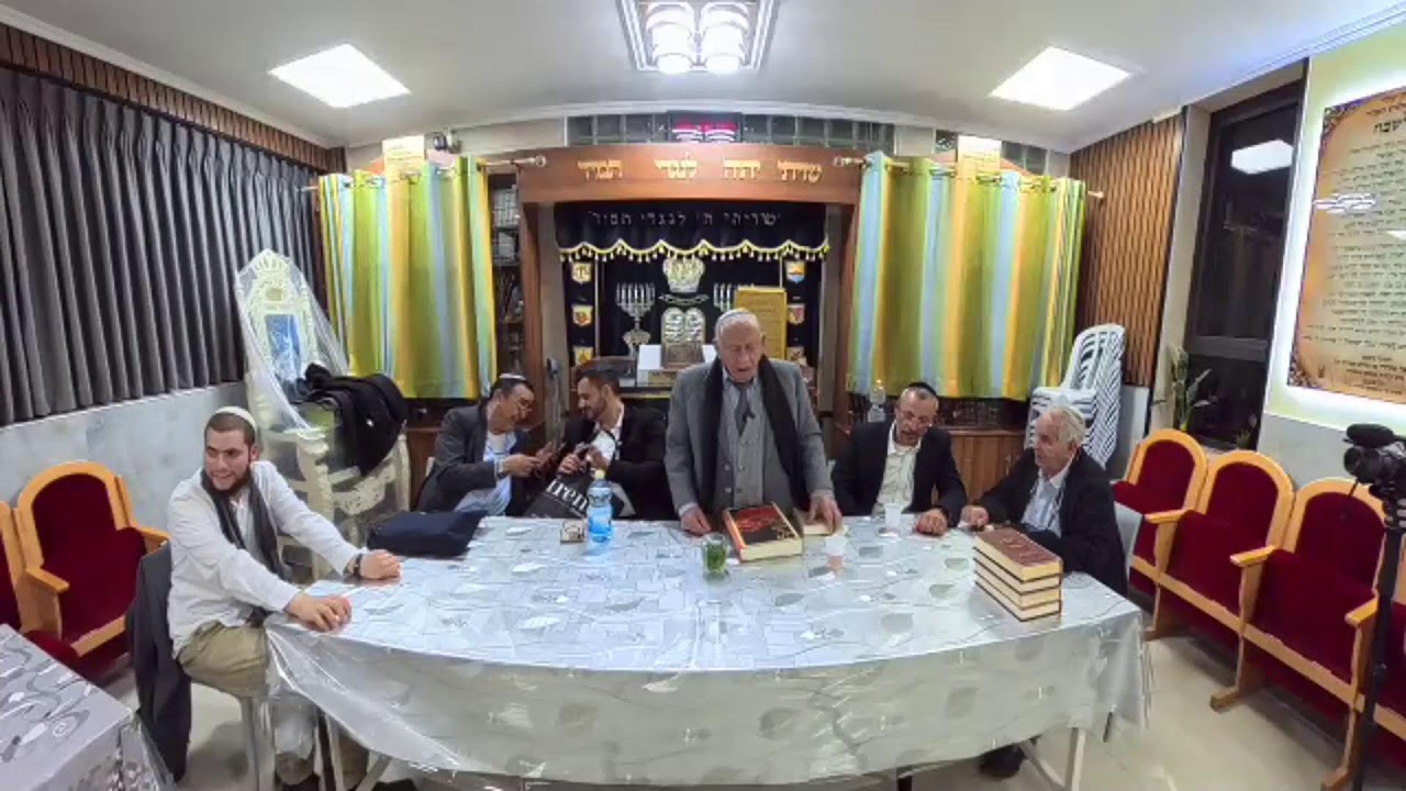 לייב - שירת הבקשות - שבת וישלח - בית הכנסת ׳אהבת אליהו׳ דימונה