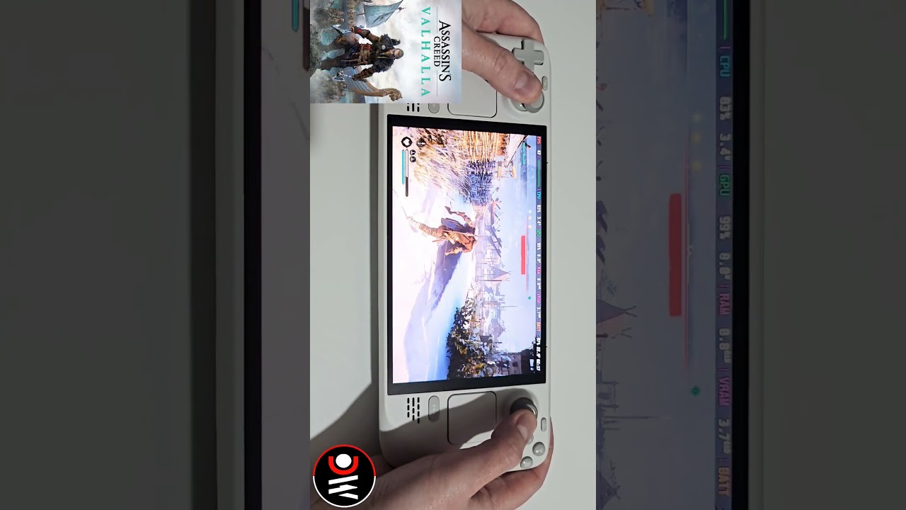 Assassin's Creed Valhalla Steam Deck OLED Gameplay Performance
