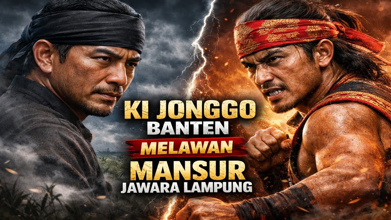 VIRAL! Ki Jonggo Jawara Banten vs Mansur Jawara Lampung — Duel Sakti yang Menggetarkan Nusantara 😱