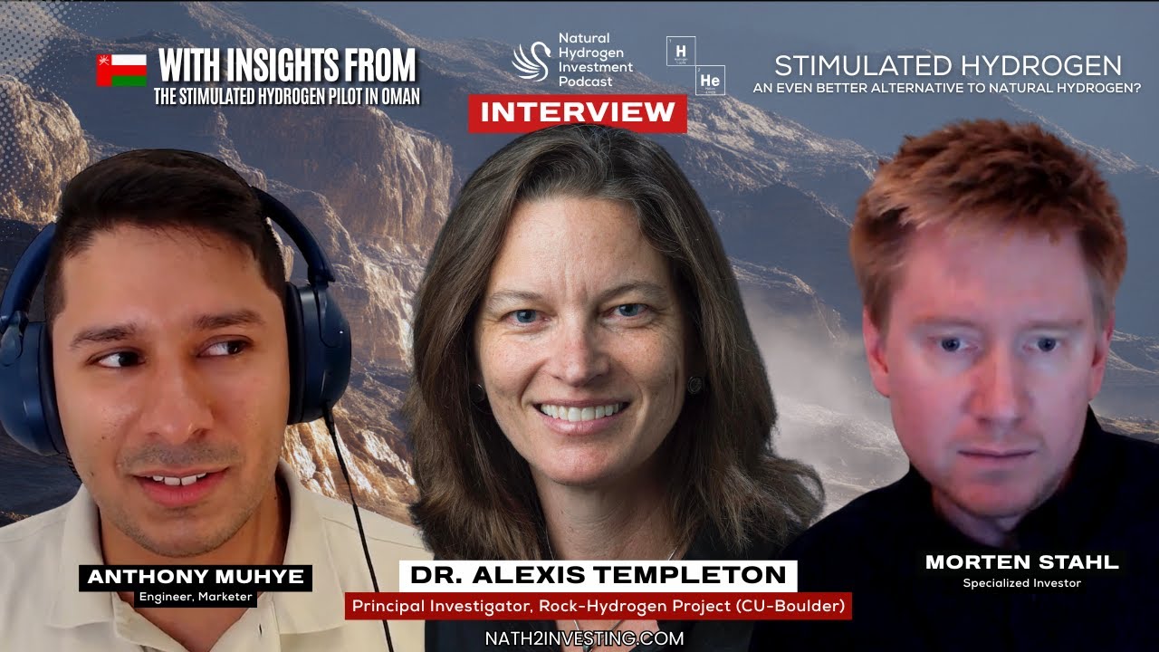 Stimulated Hydrogen Changes EVERYTHING for Natural Hydrogen - Alexis Templeton Interview - NHIP