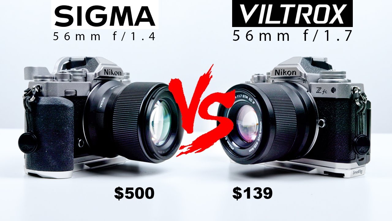 Обзор объектива Viltrox AF 56mm f/1.7 за 139 долларов против объектива Sigma AF 56mm f/1.4 за 500...