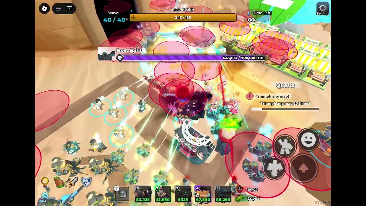 Defeating Frost Spirit