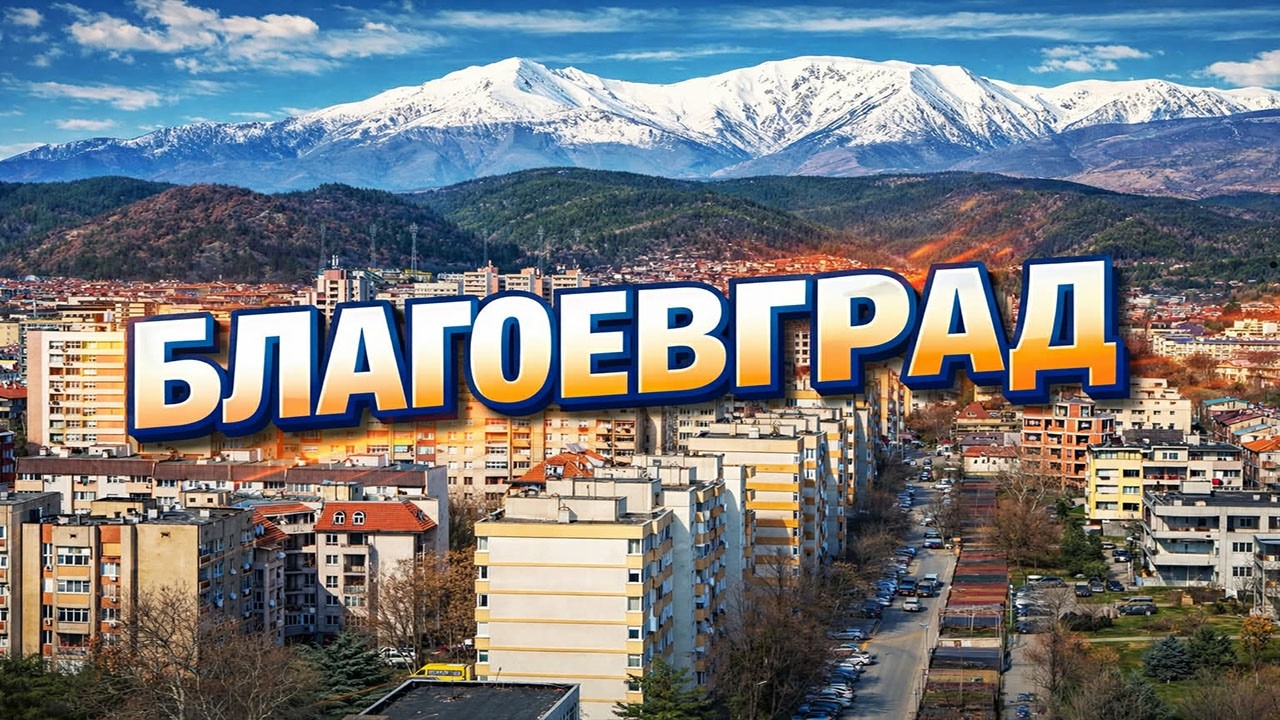 Благоевград от птичи поглед 2026