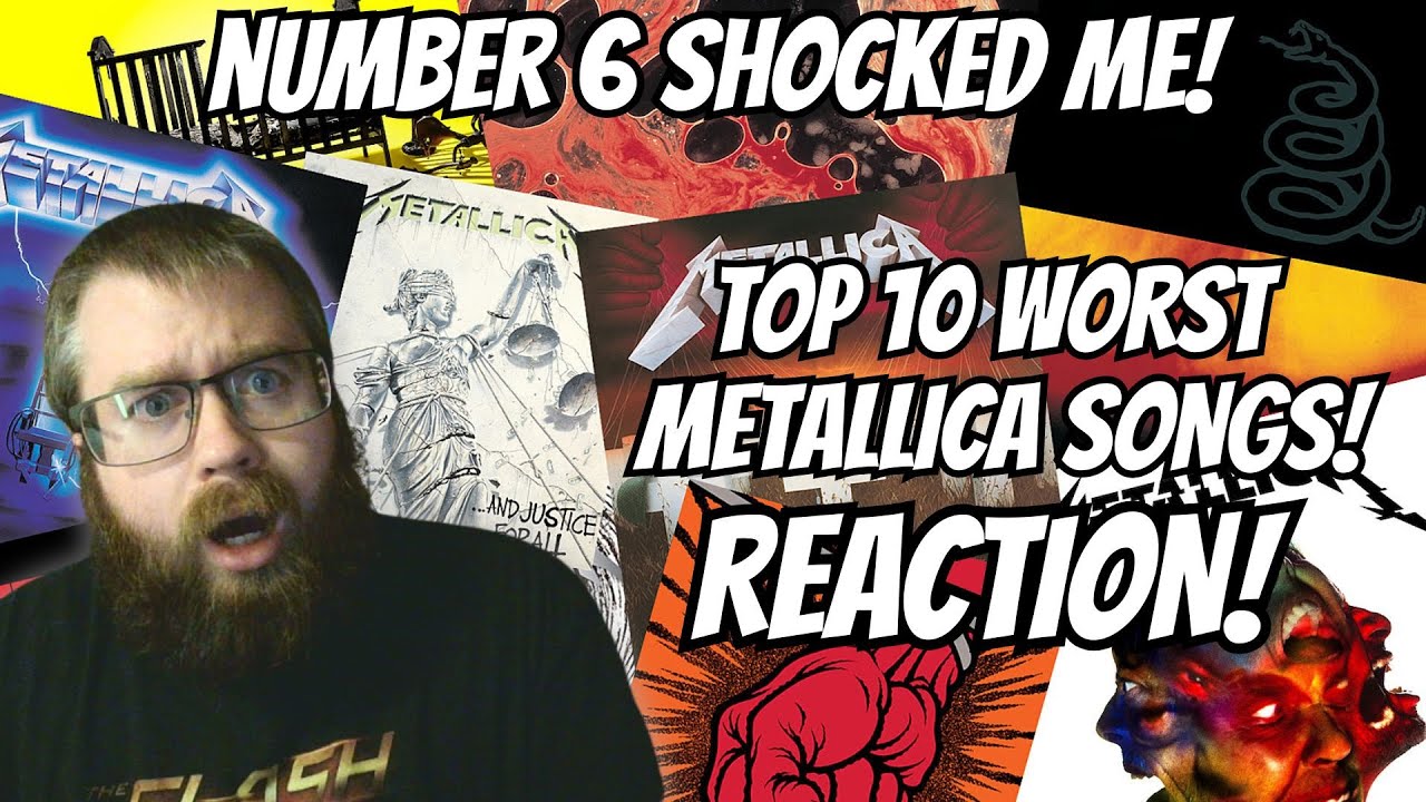 Top 10 Worst Metallica Songs REACTION/RESPONSE!