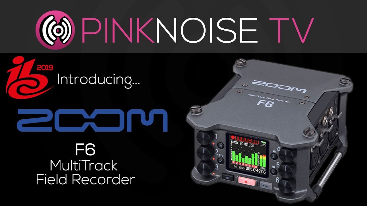 IBC 2019 - Zoom F6 Multi-track Field Recorder Overview