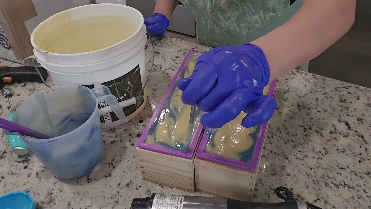 Blueberry cheesecake soap| cold process