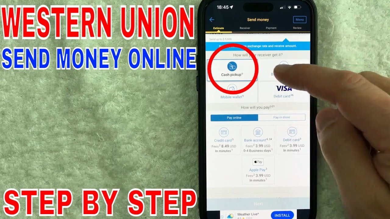 ✅ Как отправить деньги онлайн через Western Union 🔴