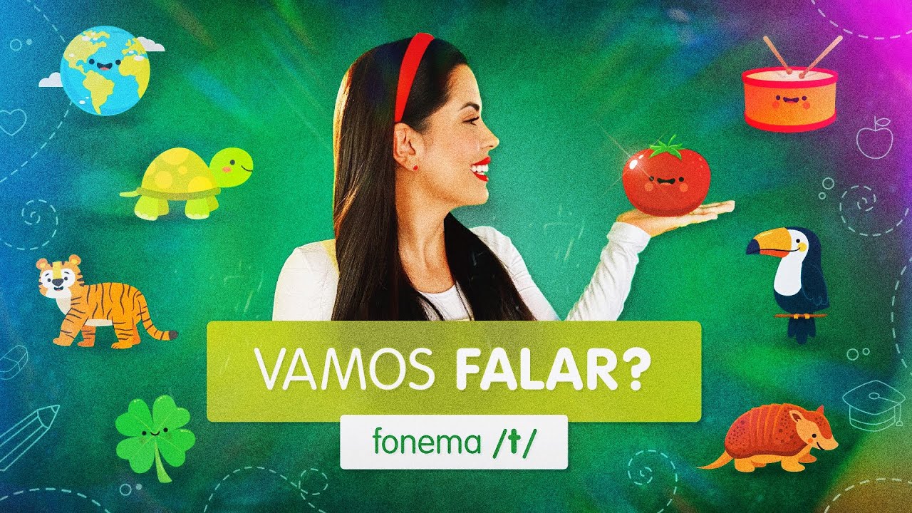 Aprendendo a falar! FONEMA /T/ Compilação de vídeos
