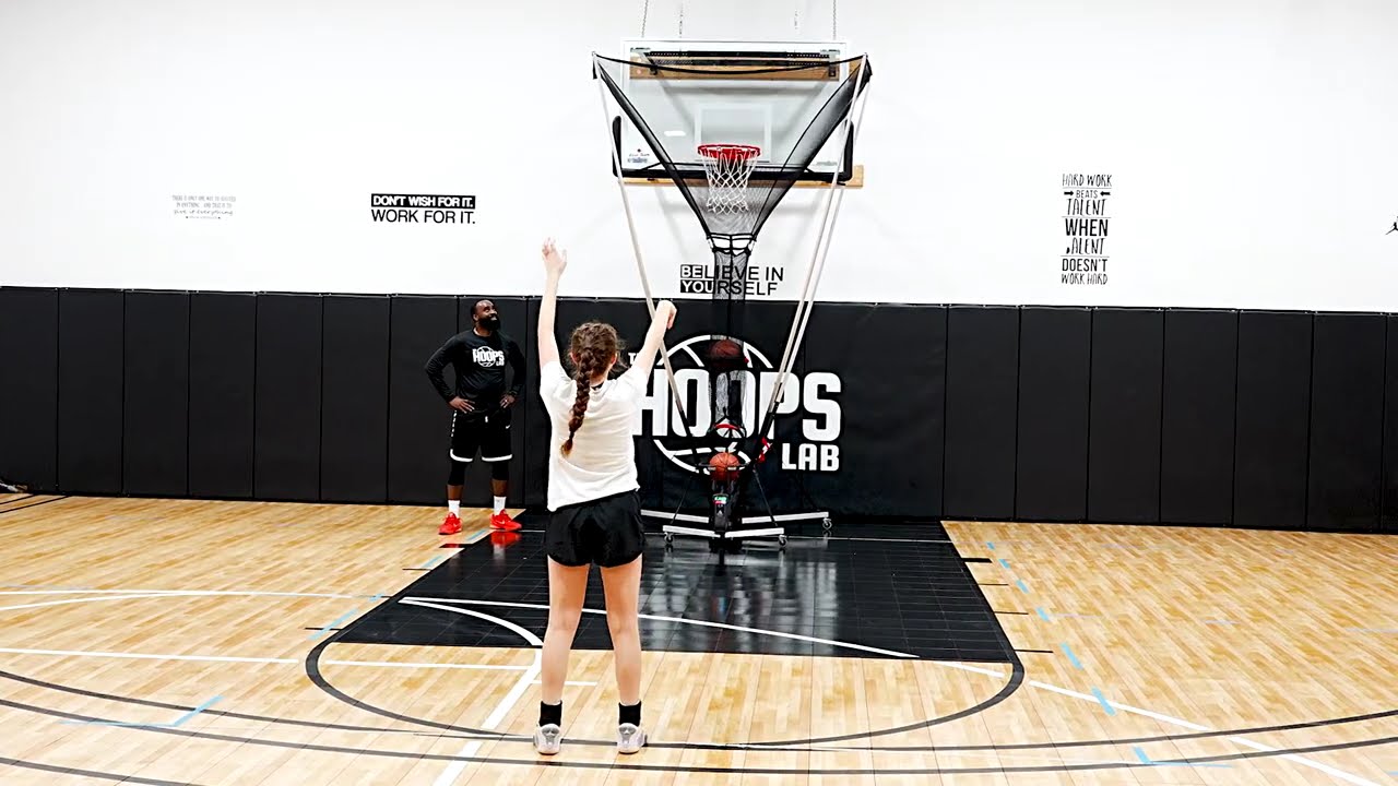 Shooting Workout with the APEX Basketball Auto-Rebounding Machine
