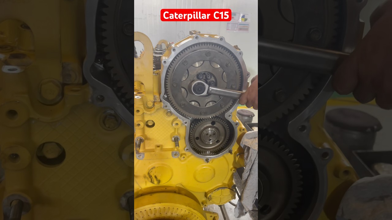 Caterpillar C15 camshaft gear #shortvideo #viralshort #tranding #fpyシviral