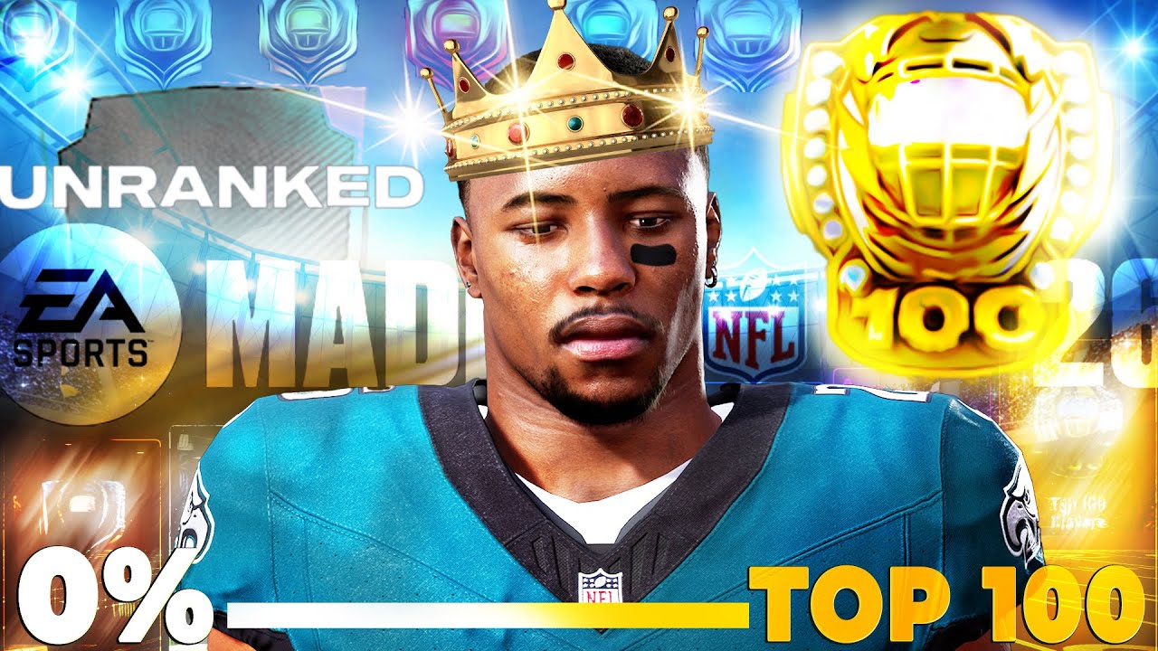 Unranked to TOP 100 Madden NFL 26 (Eagles Speedrun).