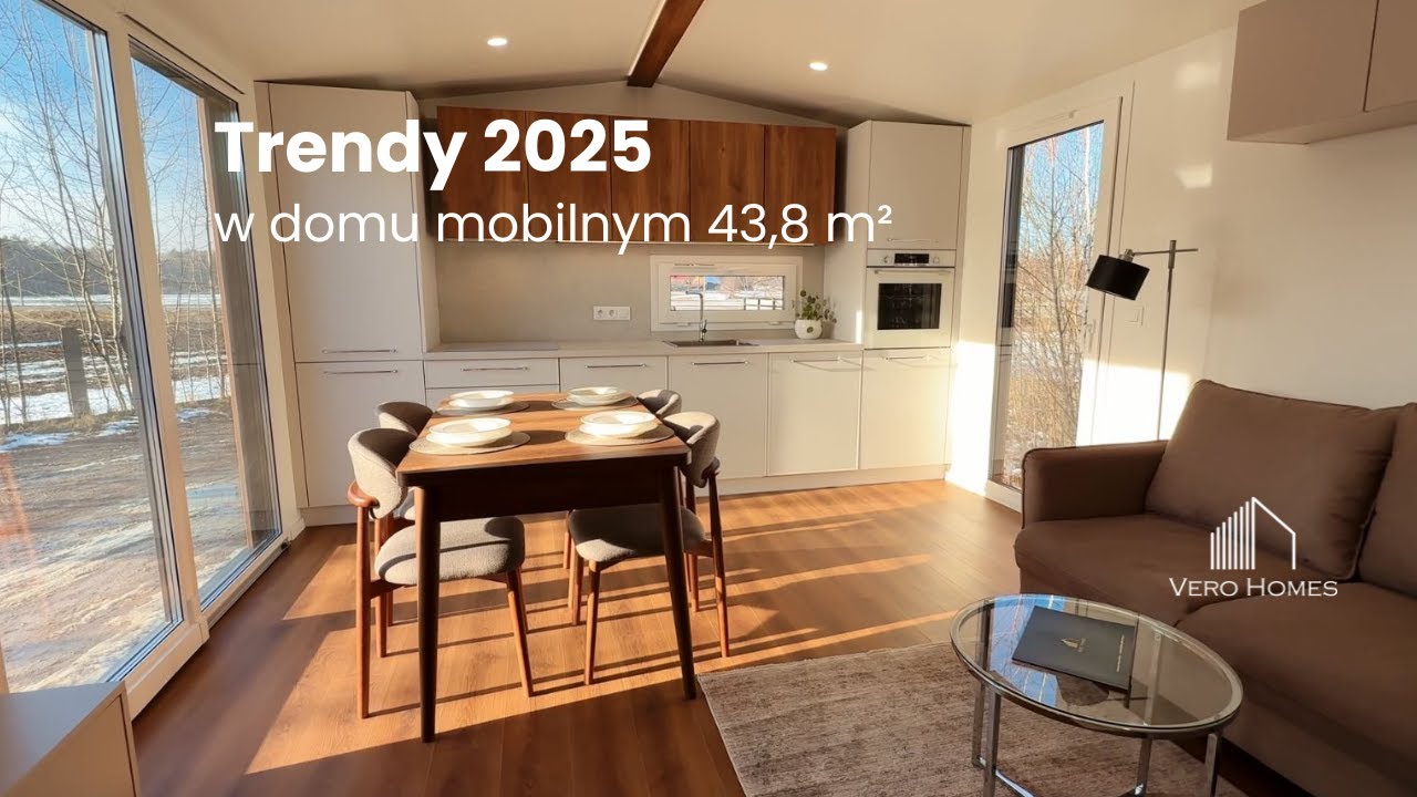 Najmodniejszy dom mobilny 2025 roku od Vero Homes / The Trendiest Mobile Home of 2025