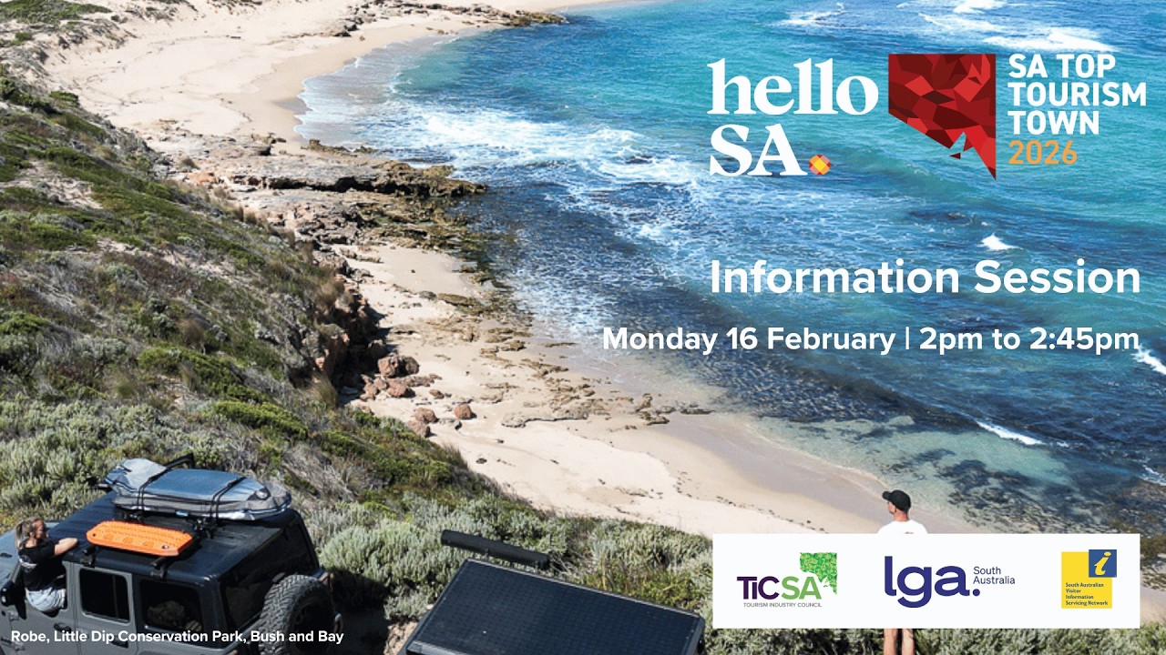 2026 hello SA Top Tourism Town Online Information Session