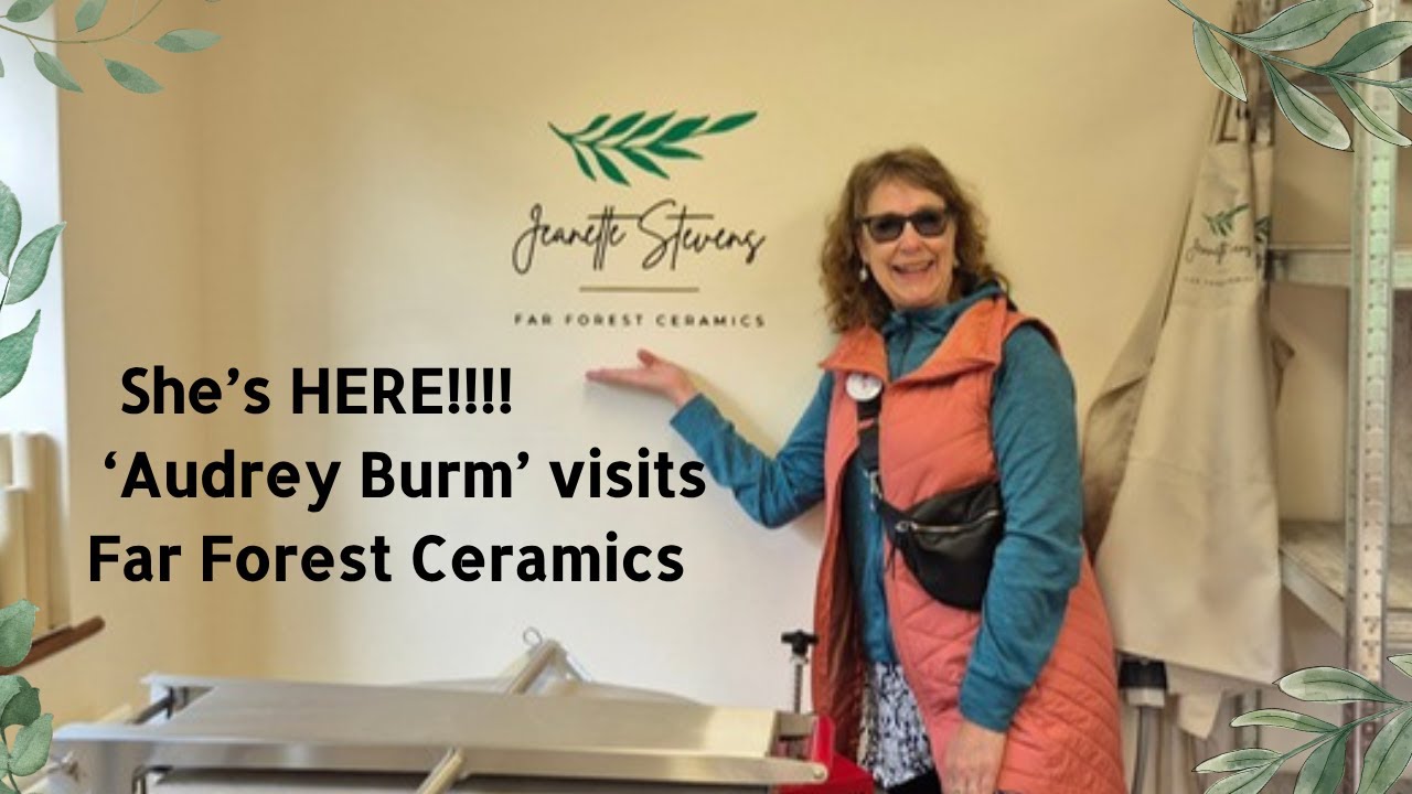 121. When Online Pottery Friends Meet in Real Life! Audrey Burm Visits Far Forest Ceramics
