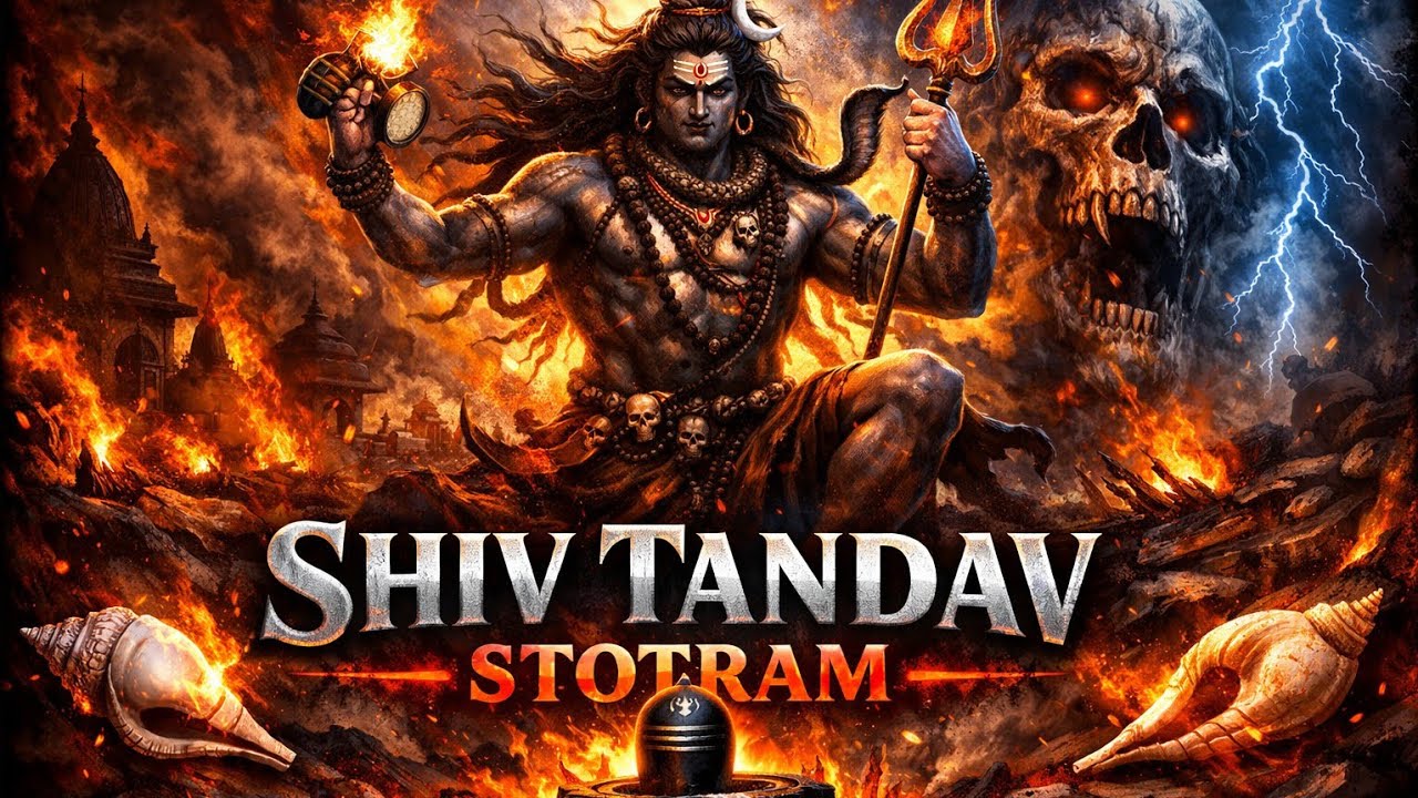 Shiv Tandav Stotram | Powerful Rudra Roop | Mahadev Tandav Mantra | DeepMeditation 🔱Alternate titles