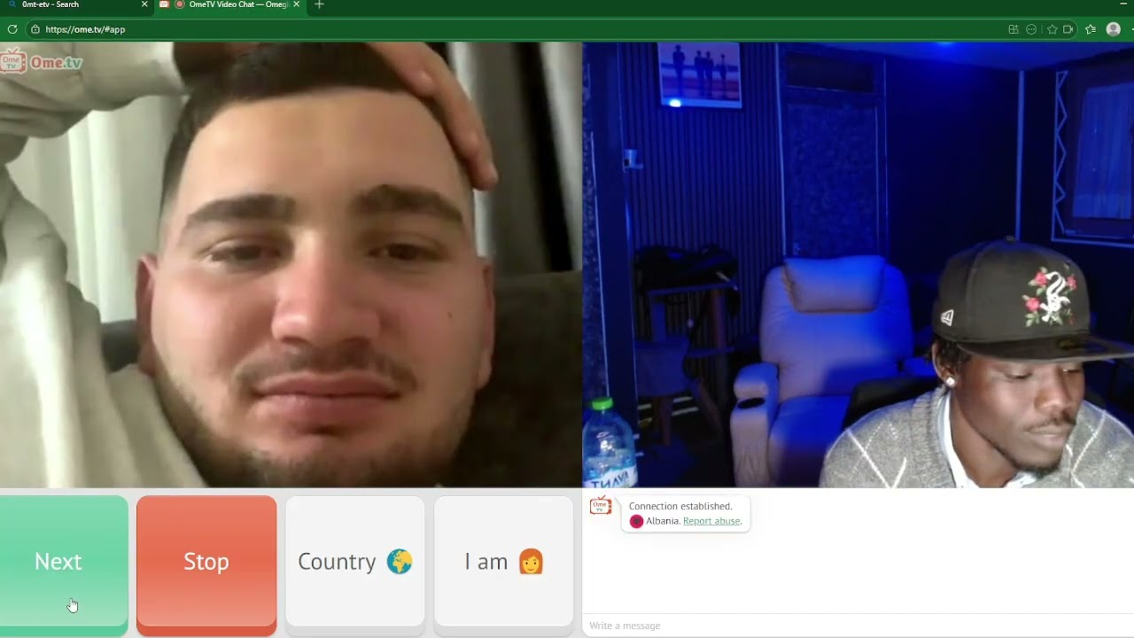 Am back chat Ometv 