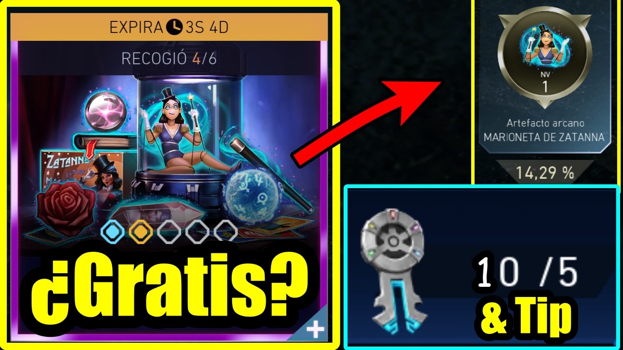 ¡Cómo Conseguir la Marioneta de Zatanna! (Actualizado) & ¡Acumulación Extra de Llaves de la Bóveda!