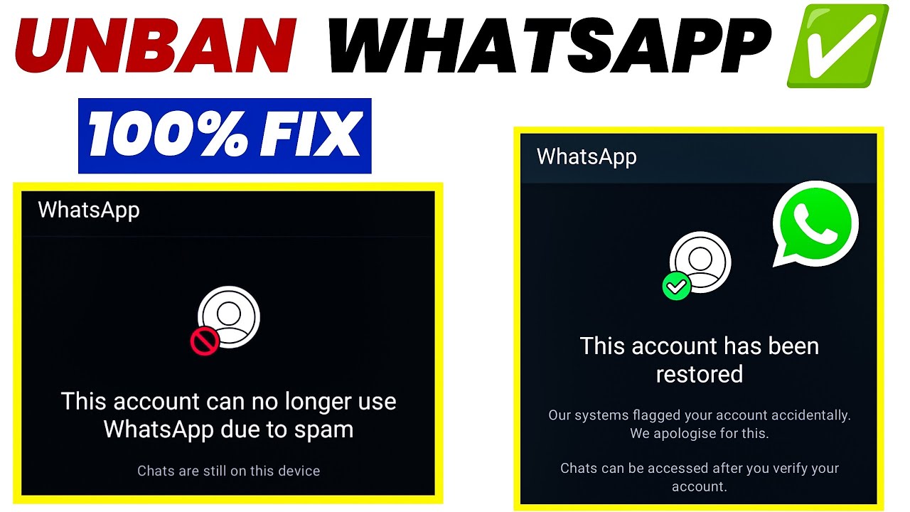 This Account Can No Longer Use WhatsApp Problem Solution ⚡️ UNBAN WhatsApp Account 2025