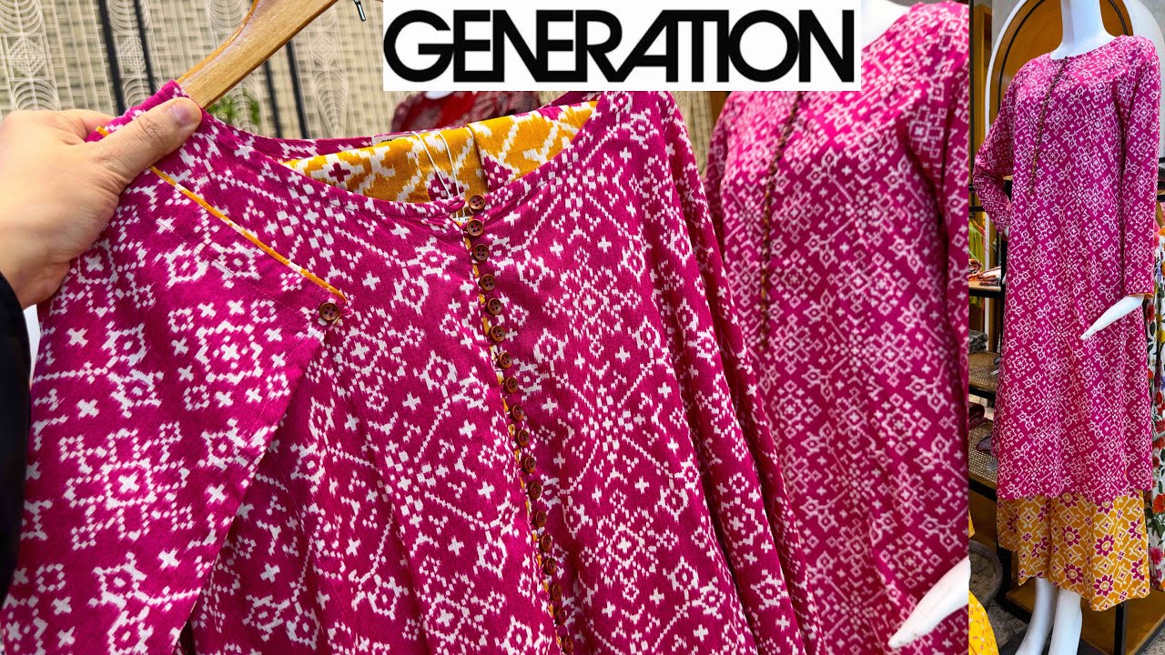 GENERATION NEW SPRING COLLECTION 2026🌸 Generation Mukaish Collection 2026🌸Generation Eid Collection