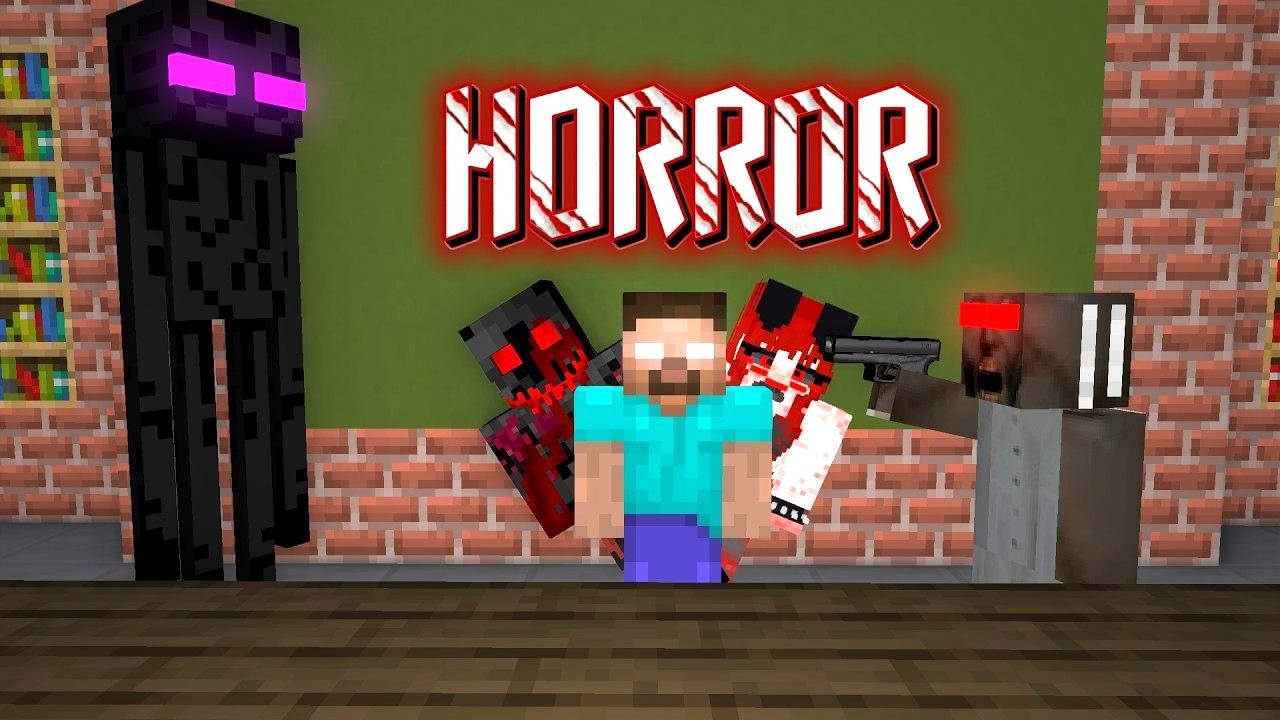HORROR Monster School | Minecraft Animation | Short Film