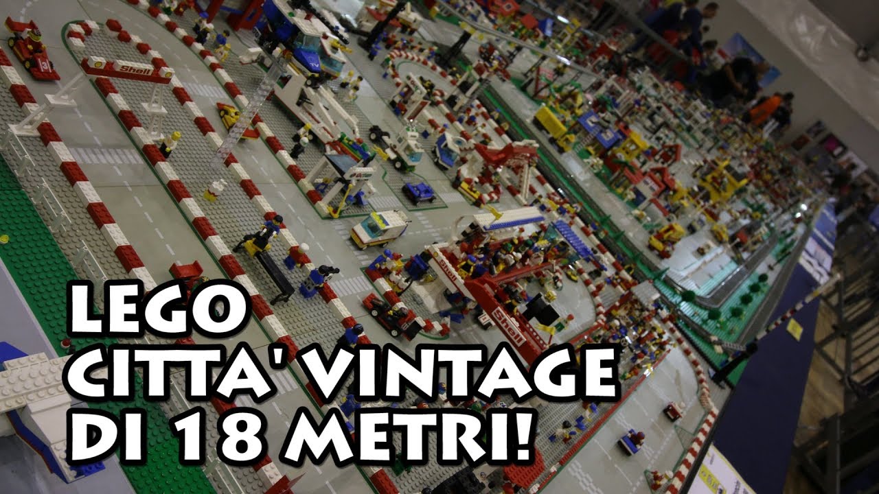 Lego City Vintage di 18 metri!