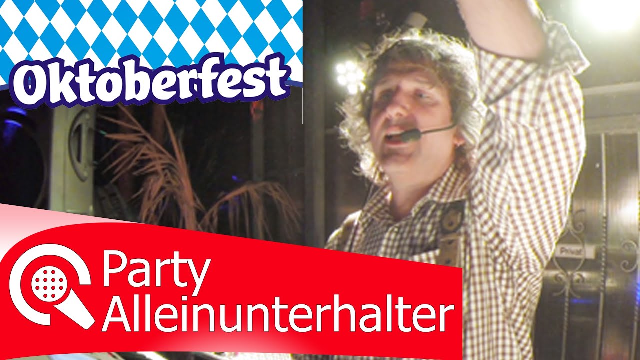 Alleinunterhalter SANDRO HOFFMANN, Musik, Party,Wiesn Hits und Stimmung für Oktoberfest