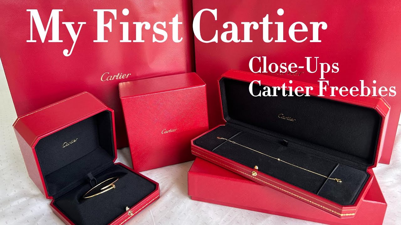 Cartier Juste Un Clou (S, Yellow Gold, Size 15), D'Amour Bracelet (XS Yellow Gold)| Unbox, Close-Ups