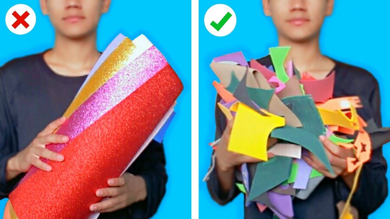 6 Ideas con Sobras de Foamy | Manualidades fáciles con Retazos de Goma eva - CADUBANA