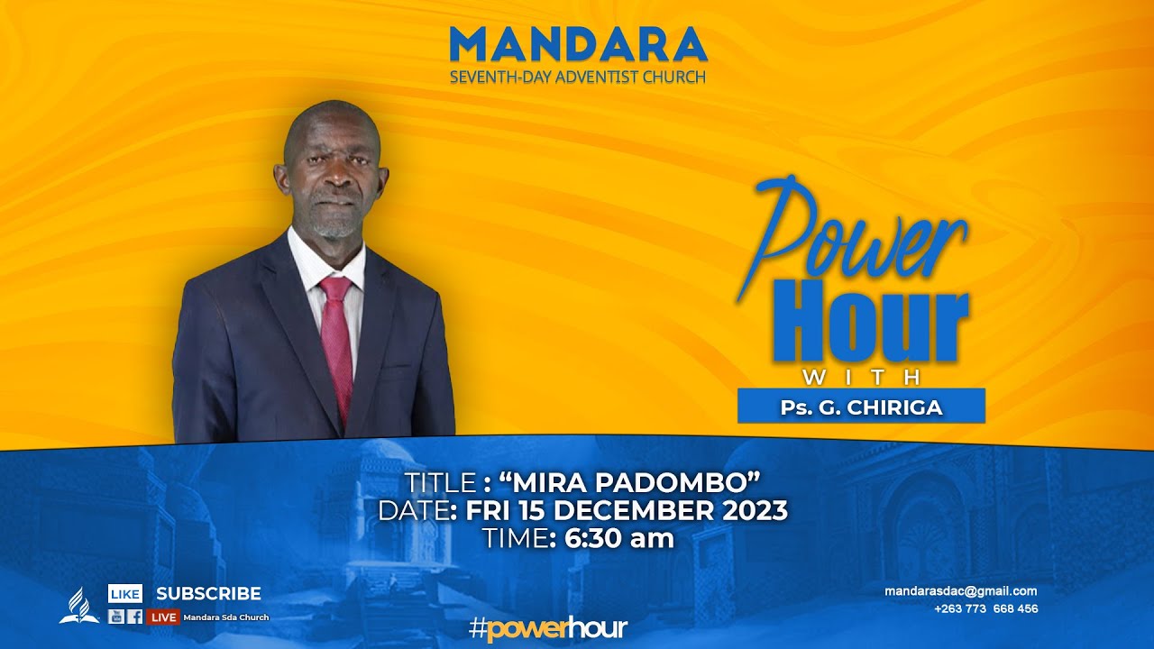 Power Hour || Pastor G. Chiriga || Title: 