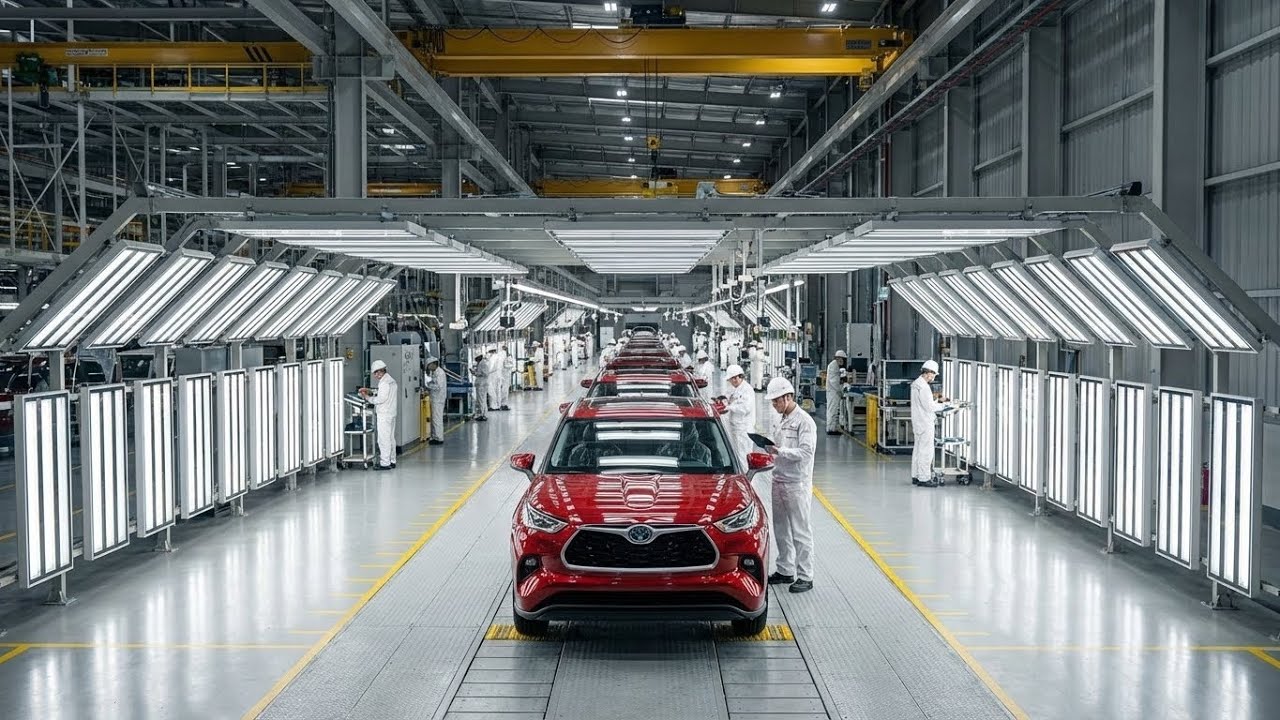 Inside Toyota&rsquo;s Highlander Hybrid Factory: Full Manufacturing Process