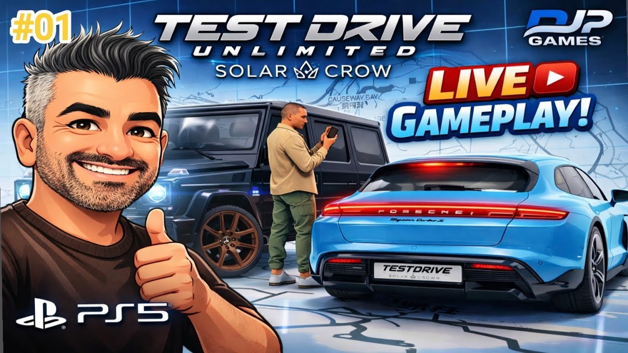 Test Drive Unlimited Solar Crown (PS5) - Live Gameplay #01