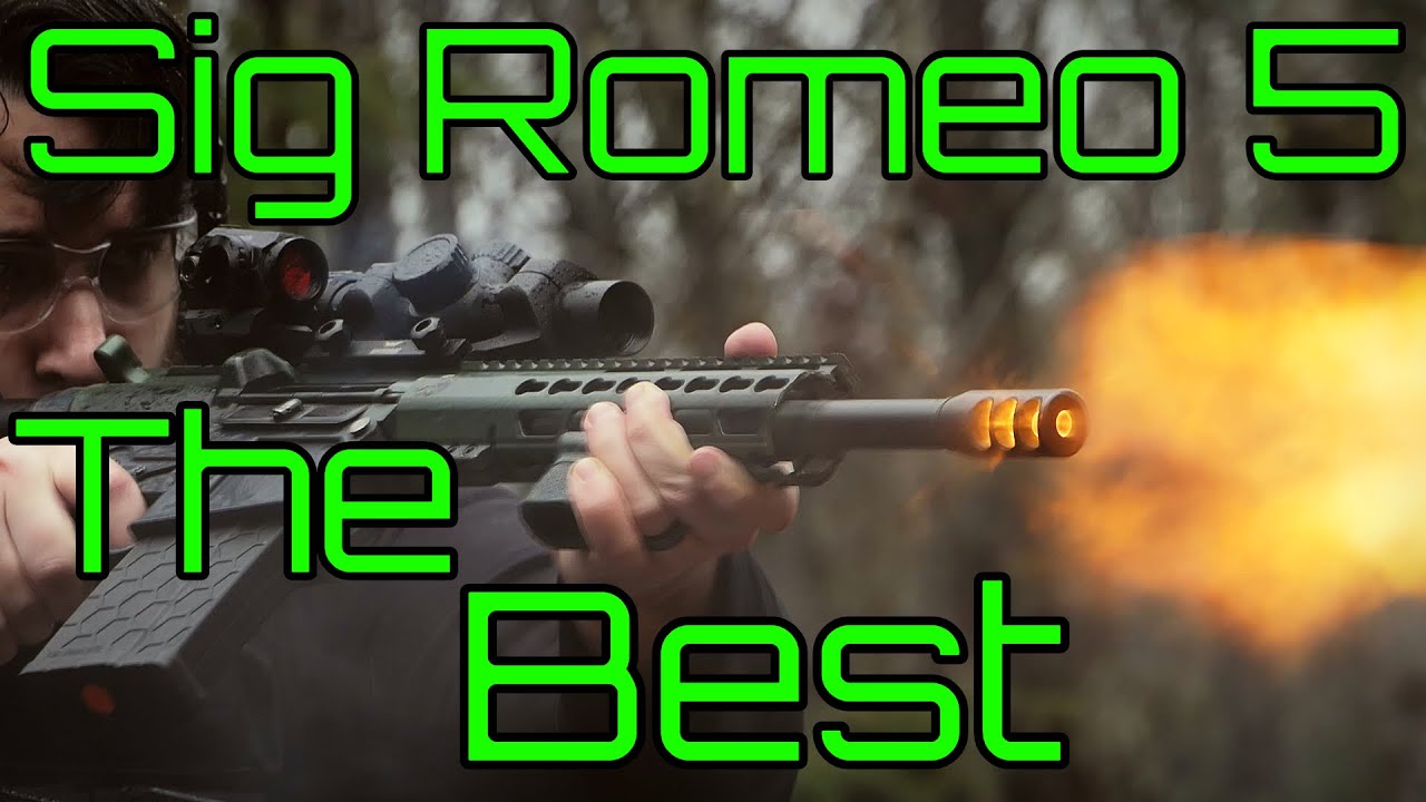 Sig Romeo 5 - The Best Red Dot on The Market... For less than $150
