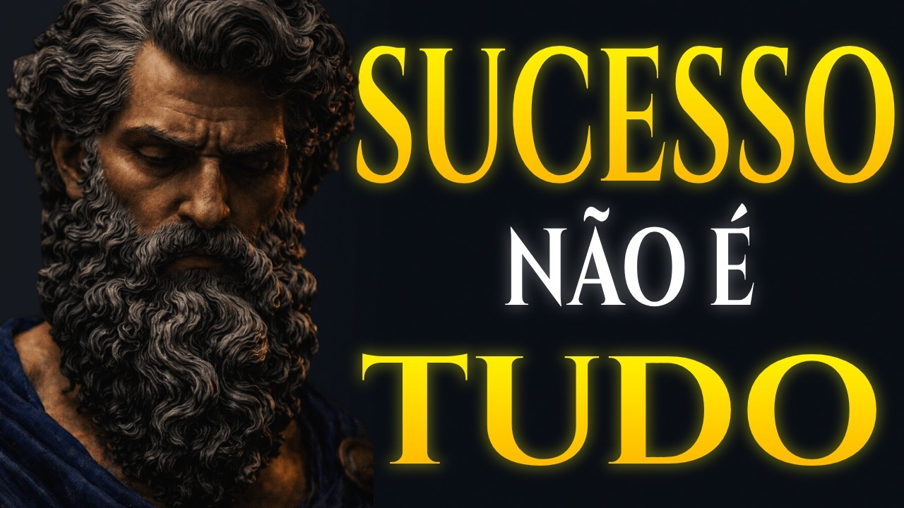 A CHAVE NÃO ESTA NO QUE VOCÊ CONQUISTA — E ISSO MUDA TUDO | ESTOICISMO 🏛️