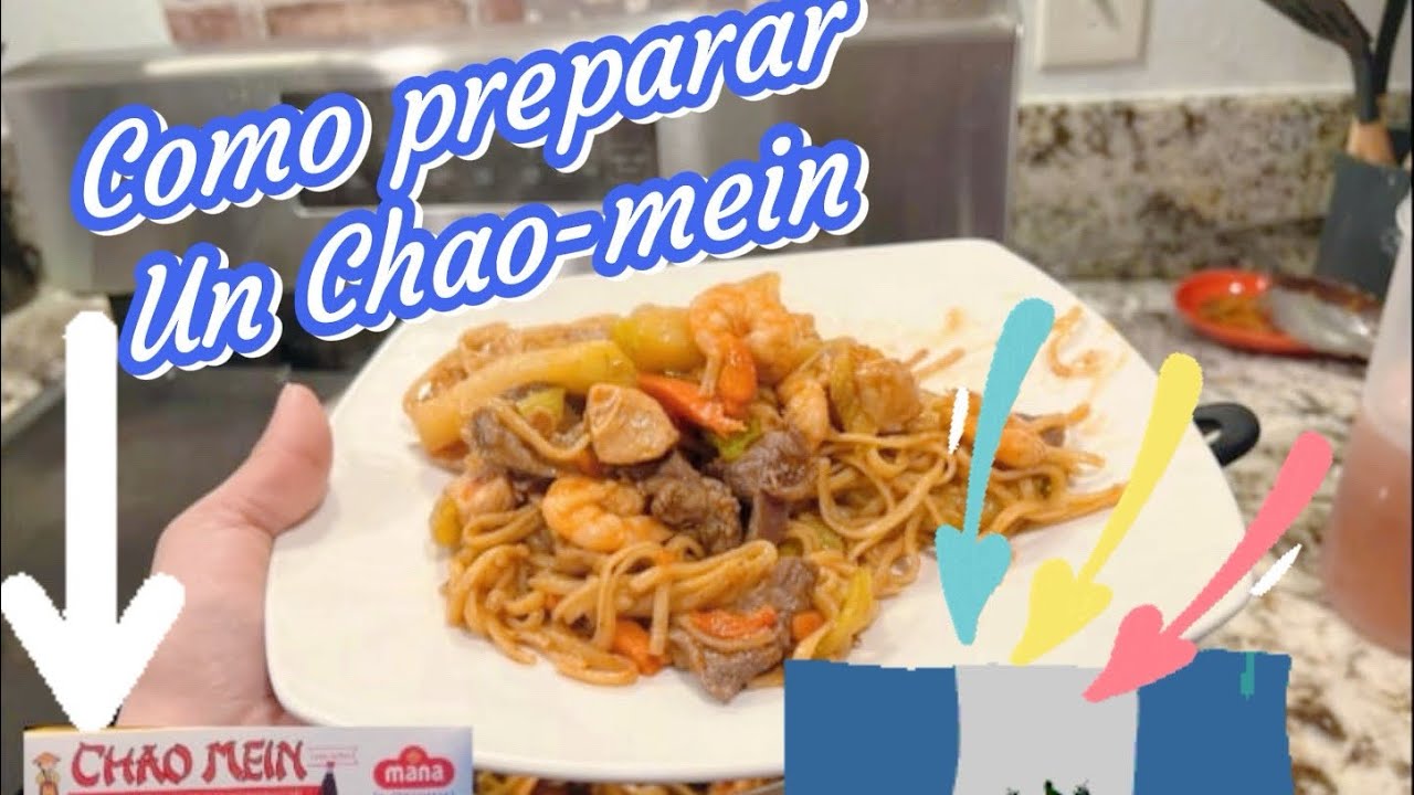 Como hacer un chaomein Guatemalteco.#recetasfaciles