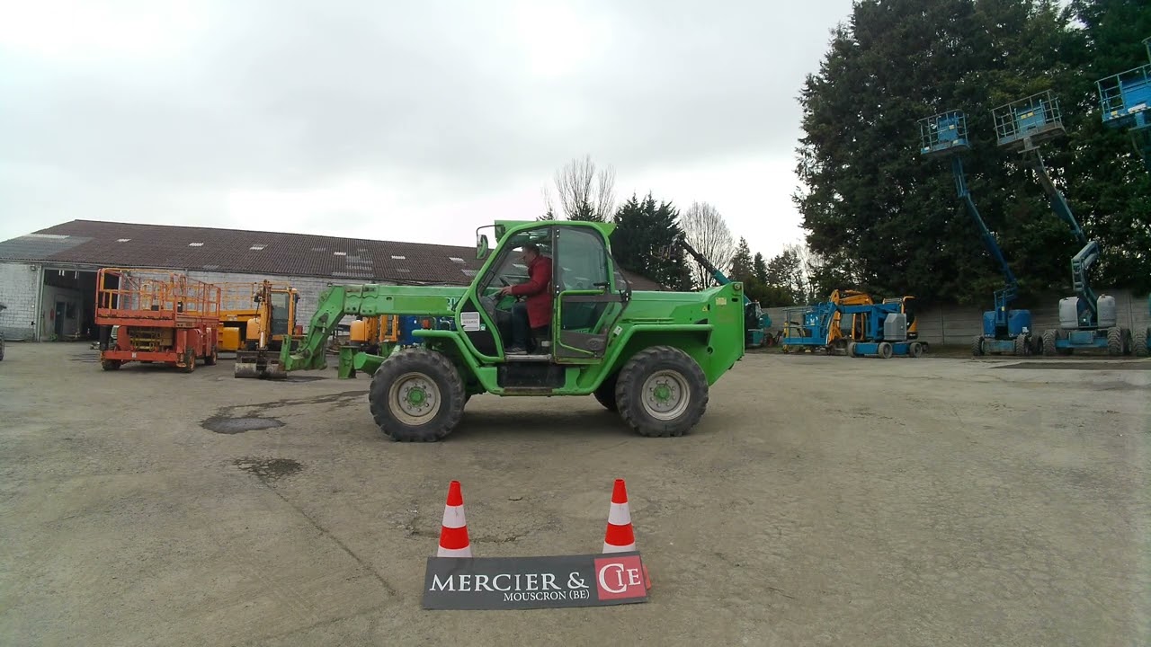 CHARIOT TELESCOPIQUE DIESEL 13,5M - CAPACITE 3,8T - MERLO DE 2008