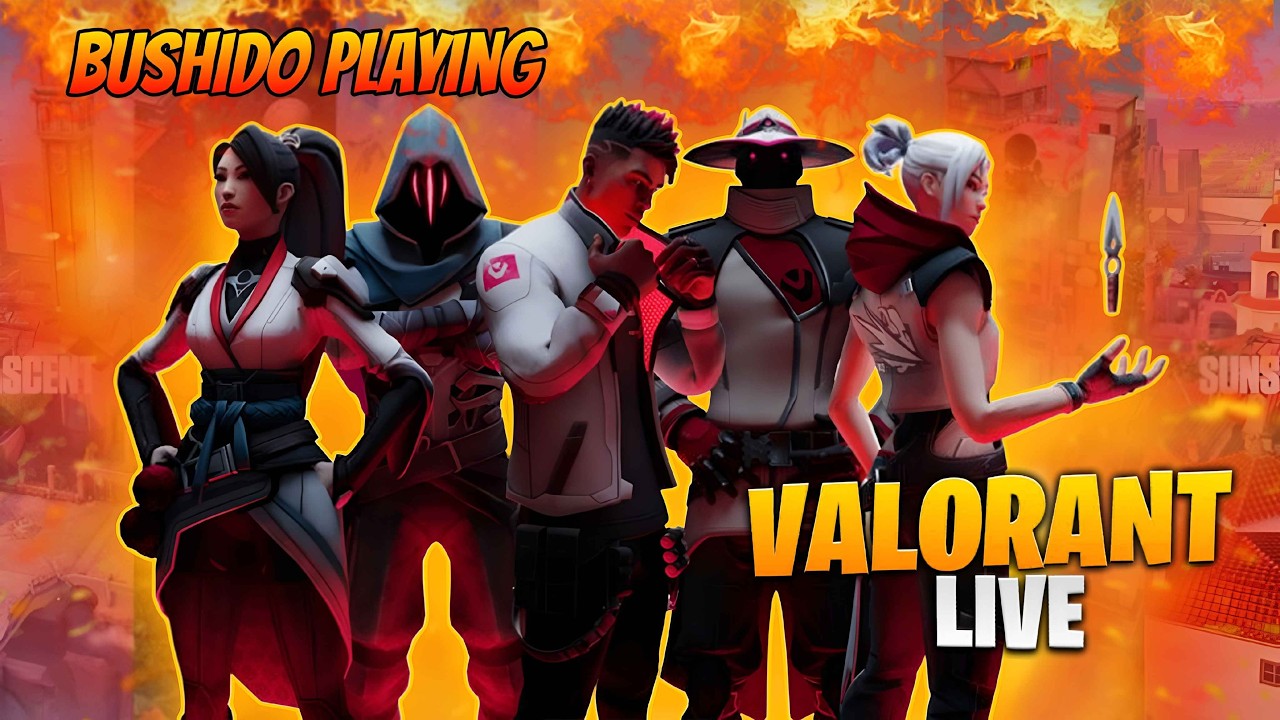 BushiDo Playing Again | VALORANT | LIVE 🔴