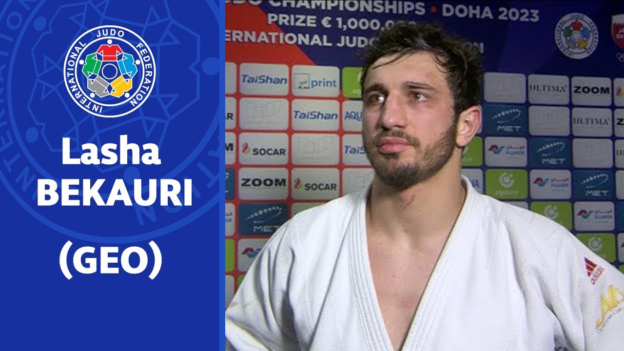 Lasha BEKAURI (GEO) - World Judo Championships Doha 2023 Silver Medalist / - 90 kg