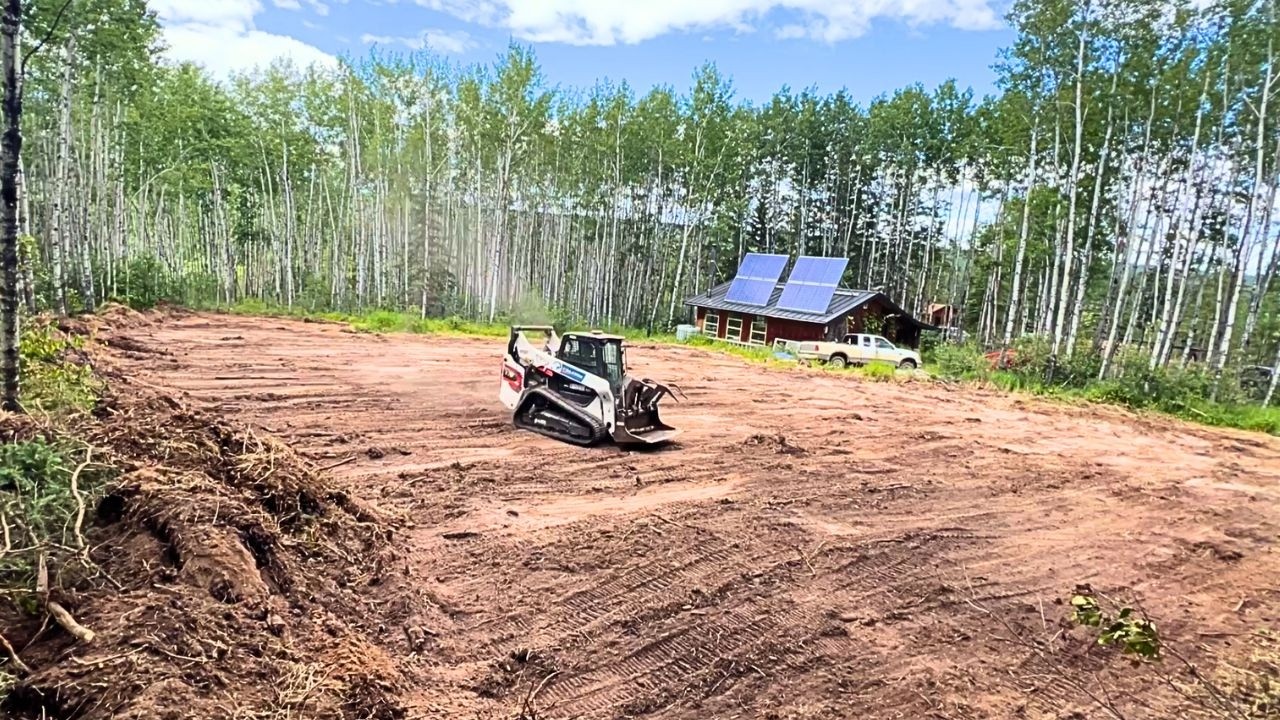 One Week, One Skid Steer: Off Grid Land Clearing in Northern Canada