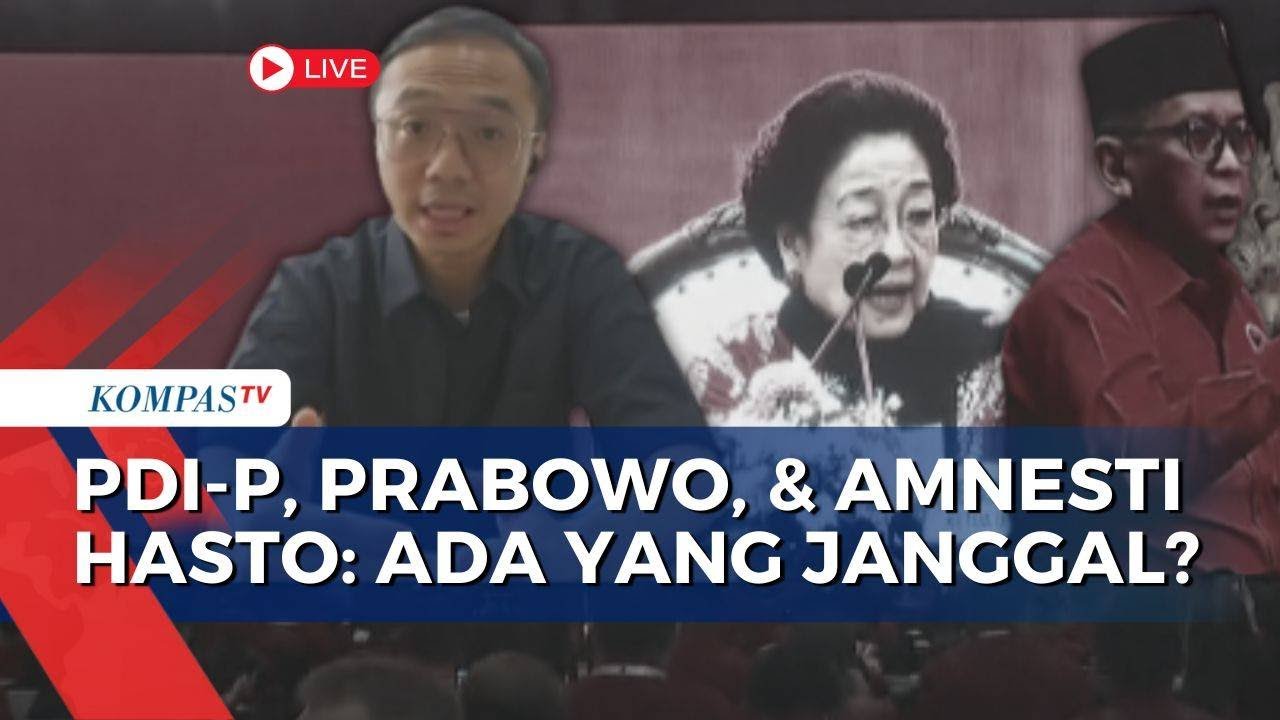 [FULL] Tebak Arah PDI-P Usai Hasto Terima Amnesti Prabowo, Ada yang Janggal? | KOMPAS PETANG