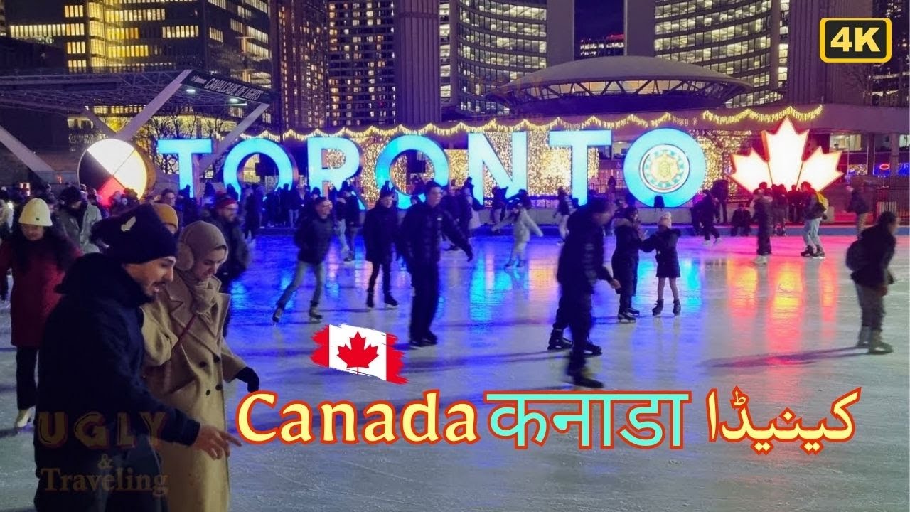 Downtown Toronto Christmas Vibes | Nathan Phillips Square & Yonge-Dundas Square