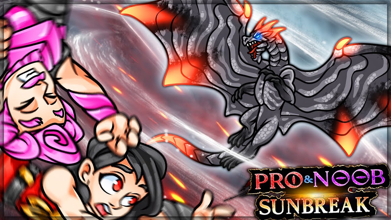 SUPER RISEN KUSHALA IS PAIN - Pro and Noob VS Monster Hunter Rise Sunbreak! (A8 Afflicted Monsters)