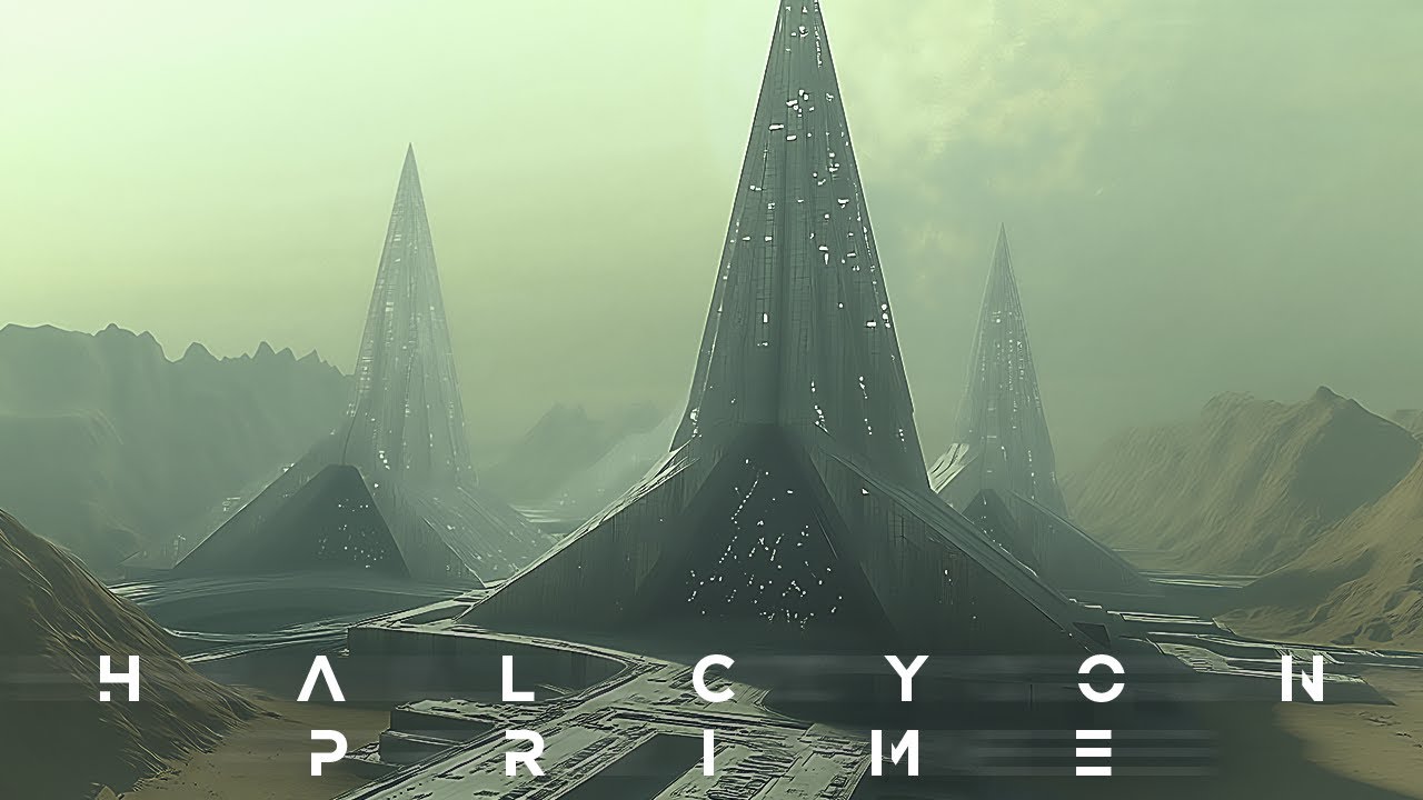 HALCYON PRIME | Dark Dystopian Ambient | Post-Apocalyptic Soundscape | Ambience, Background