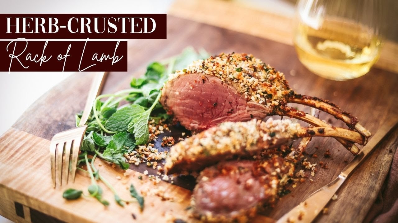 Herb-Crusted Rack of Lamb (Perfect for Entertaining!)