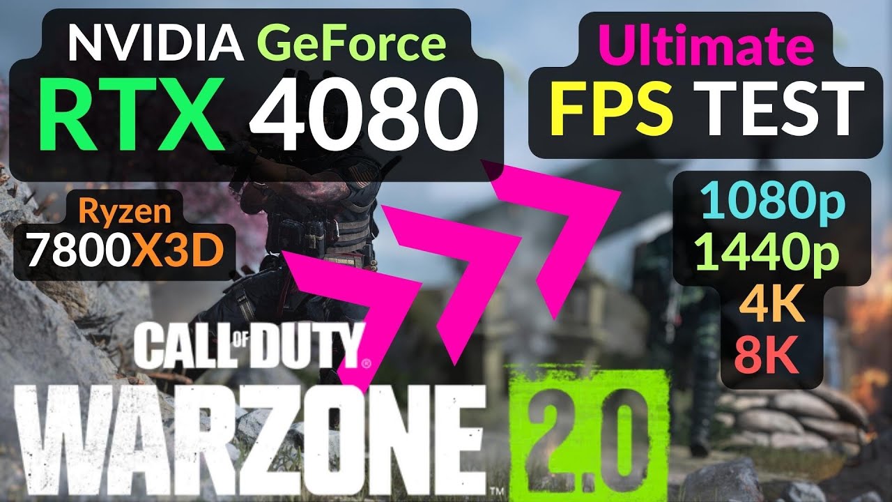 RTX 4080 CoD: Warzone 2.0 ALL SETTINGS TESTED 1080p 1440p 4K 8K