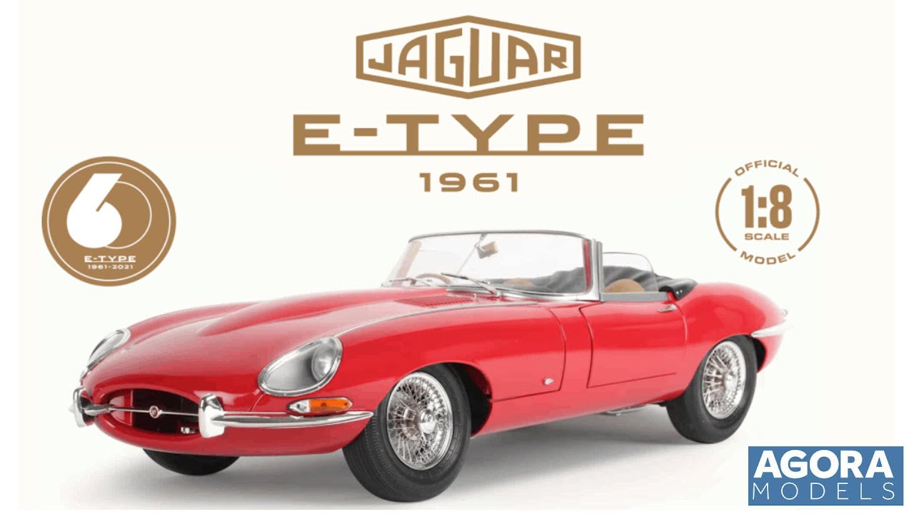 Introducing the Agora Models 1:8 Scale 1961 Jaguar E-Type (XK-E)