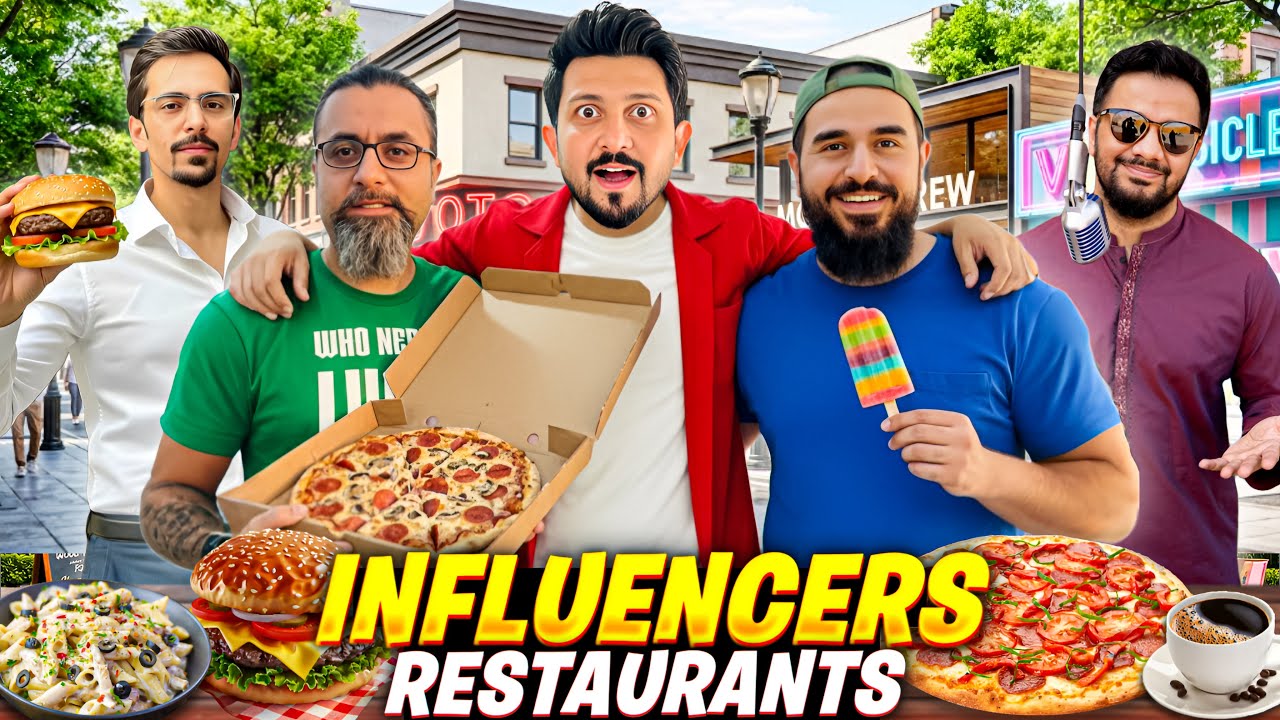 I visited Famous Influencers Restaurants ✨