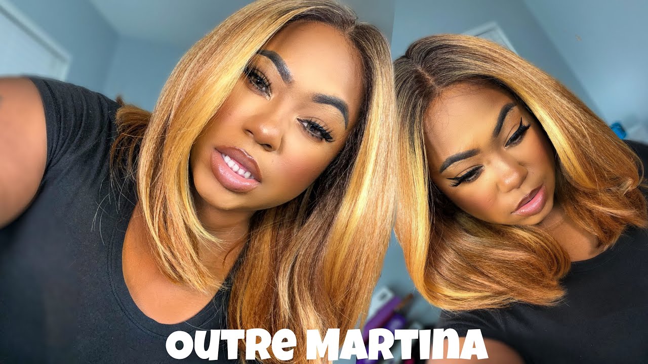 Outre Synthetic Melted Hairline HD Lace Front Wig - MARTINA | COLLAB w/ @Sandra.McFarlane