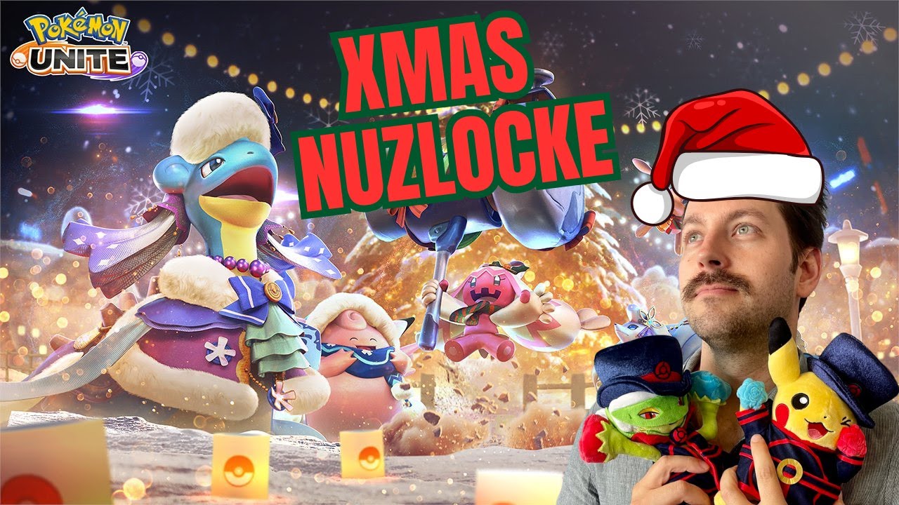 Pokemon Unite Christmas Nuzlocke Day 1 | !history @playheroesofhistory