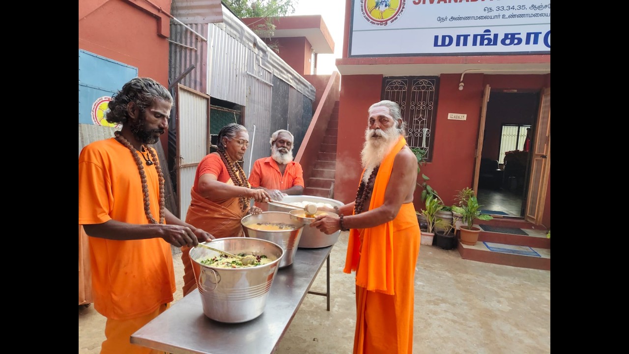 Tiruvannamalai | 09 Feb 2026 | Idli Annadhanam for 250  Sadhus.